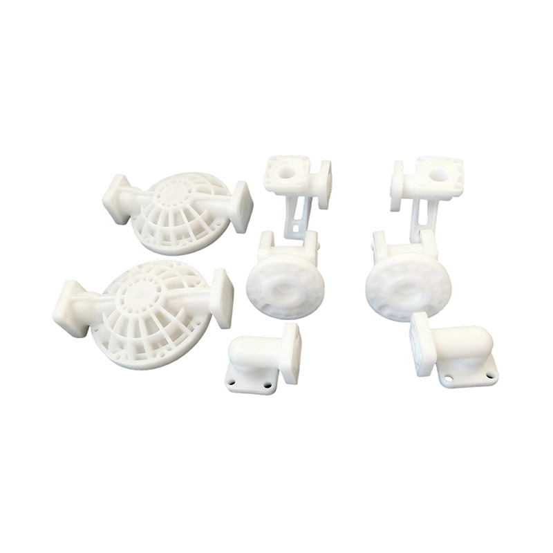 Корпус пневматического мембранного насоса из полипропилена, трехсекционный